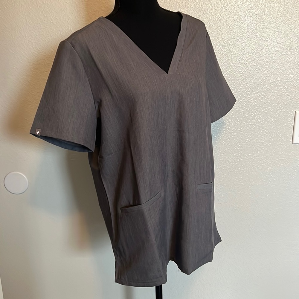 Figs Womens Scrubs L grey